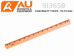 9J3658 - Grader Blade HT 7'x6x5/8 - 15x 3/4 holes