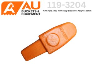 1193204 - CAT style J200 Twin Strap Excavator Adapter 25mm