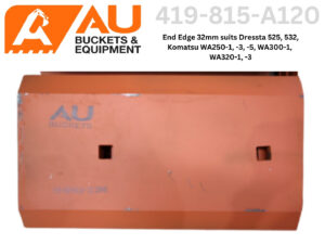 419-815-A120 - End Edge 32mm suits Dressta 525, 532, Komatsu WA250-1, -3, -5, WA300-1, WA320-1, -3