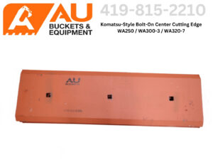 419-815-2210 - Komatsu-Style Bolt-On Center Cutting Edge – WA250 / WA300-3 / WA320-7