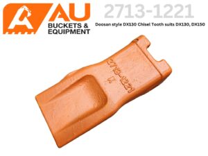 2713-1221 - Doosan style DX130 Chisel Tooth suits DX130, DX150 (K9005347, 71300057)