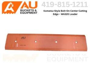 419-815-1211 - Komatsu-Style Bolt-On Center Cutting Edge – WA320 Loader (Same as 419-815-A110)