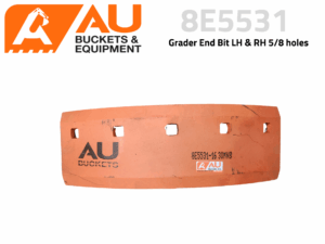 8E5531 - Grader End Bit LH & RH 5/8 holes suits CAT 12 G, H, 120 G, H, 140 G, H1