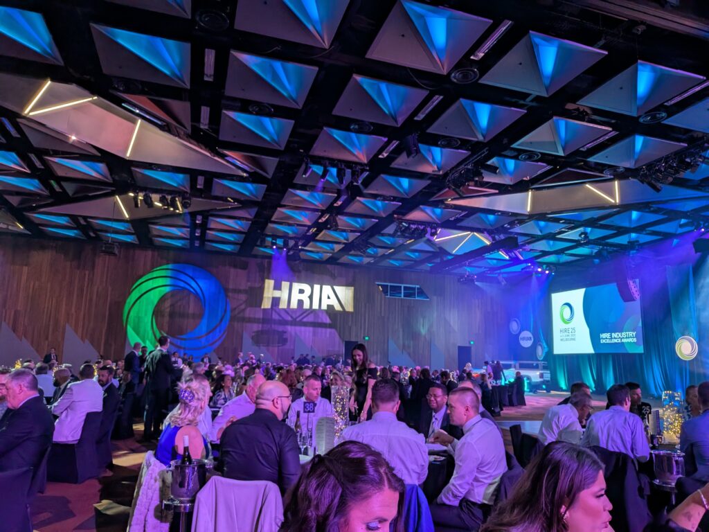 The HRIA Convention exhibition showcasing cutting-edge machinery and technology - AU Buckets | Excavator Buckets, Attachments, Heavy Equipment Hire and Wear Parts Engaged in inspiring keynote sessions at the HRIA Convention.