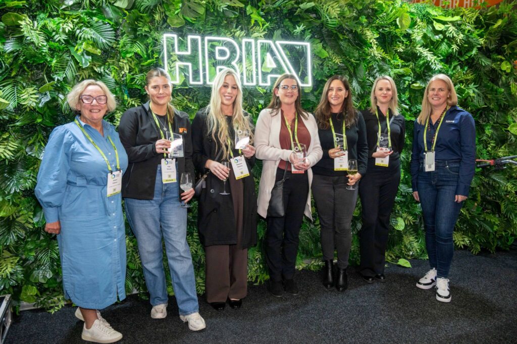 Lisa receiving Women in Hire Award - AU Buckets | Excavator Buckets, Attachments, Heavy Equipment Hire and Wear Parts Lisa receiving Women in Hire Award