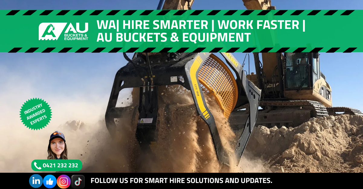 Equipment Hire + Ground Engaging Tools: The Western Australia Construction Advantage in 2025