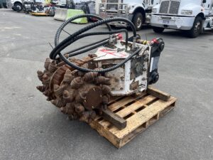 4Hire Rotary Drum Cutter to suit 15-25T Excavator