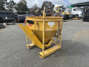 4Hire Concrete Kibble with Forklift and Crane Lifting Points