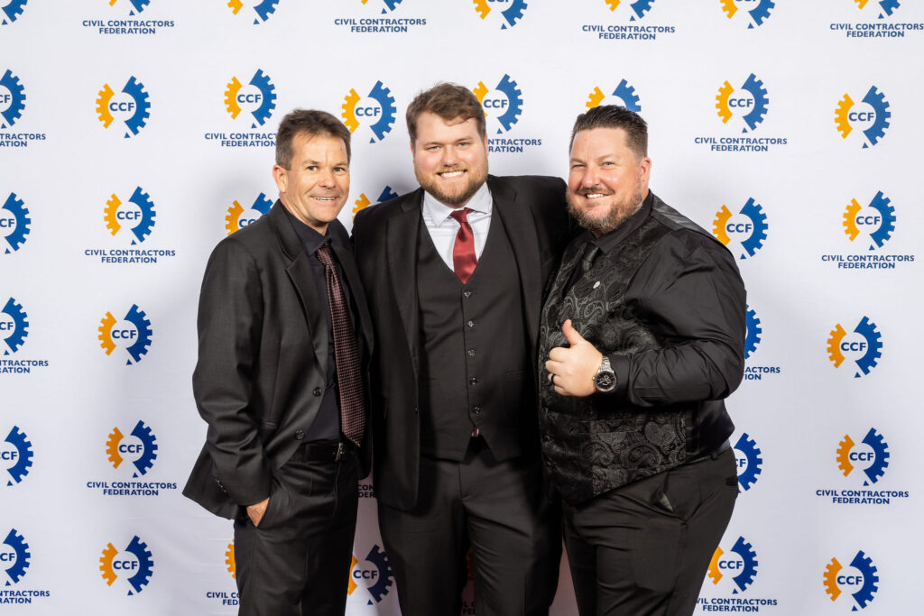 au-buckets-wa-earth-awards-2025-boys - AU Buckets | Excavator Buckets, Attachments & Heavy Equipment Hire AU Buckets team attending the 2025 WA Earth Awards gala at Crown Perth