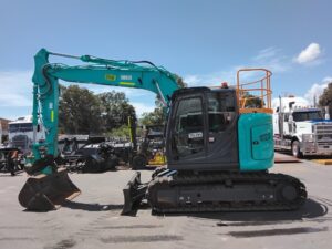 2022 KOBELCO SK135SR-7 EXCAVATOR 13t WITH RUBBER PADS