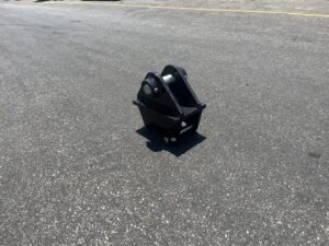 4Hire Auger Head Bracket 25mm Pins